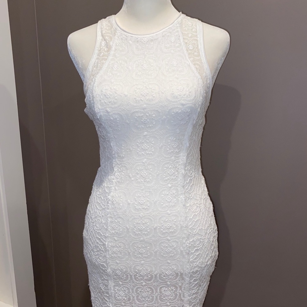 Abercrombie White Lace Dress